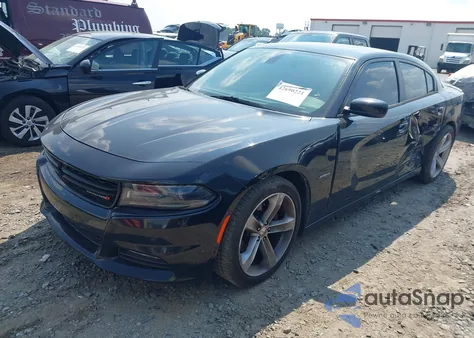 2016 Dodge Charger R/T из США, поврежденный, VIN 2C3CDXCT9GH257989